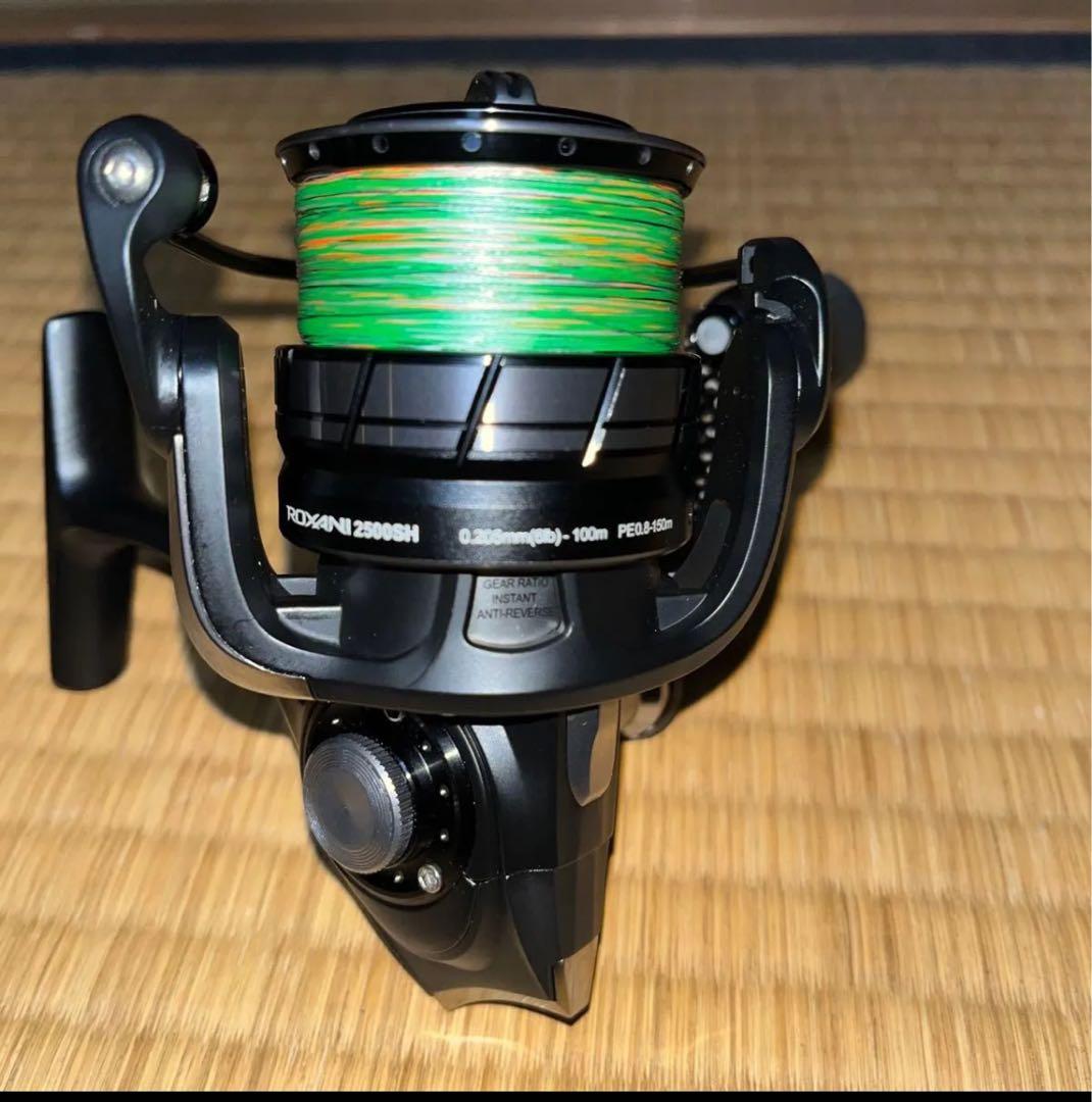 2500SH スピニングリール ブラック/グリーン