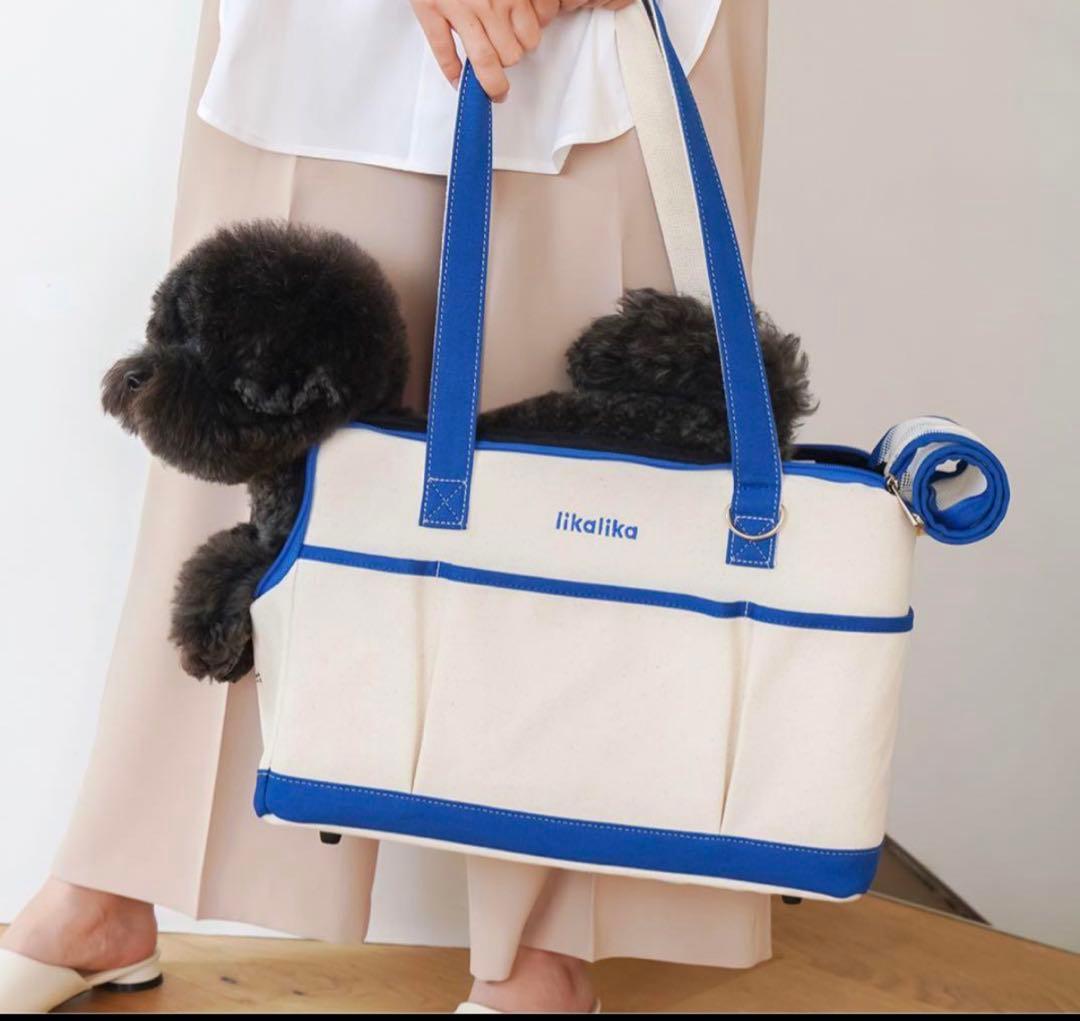 lika lika キャリーバッグ Mサイズ クッション付き 韓国