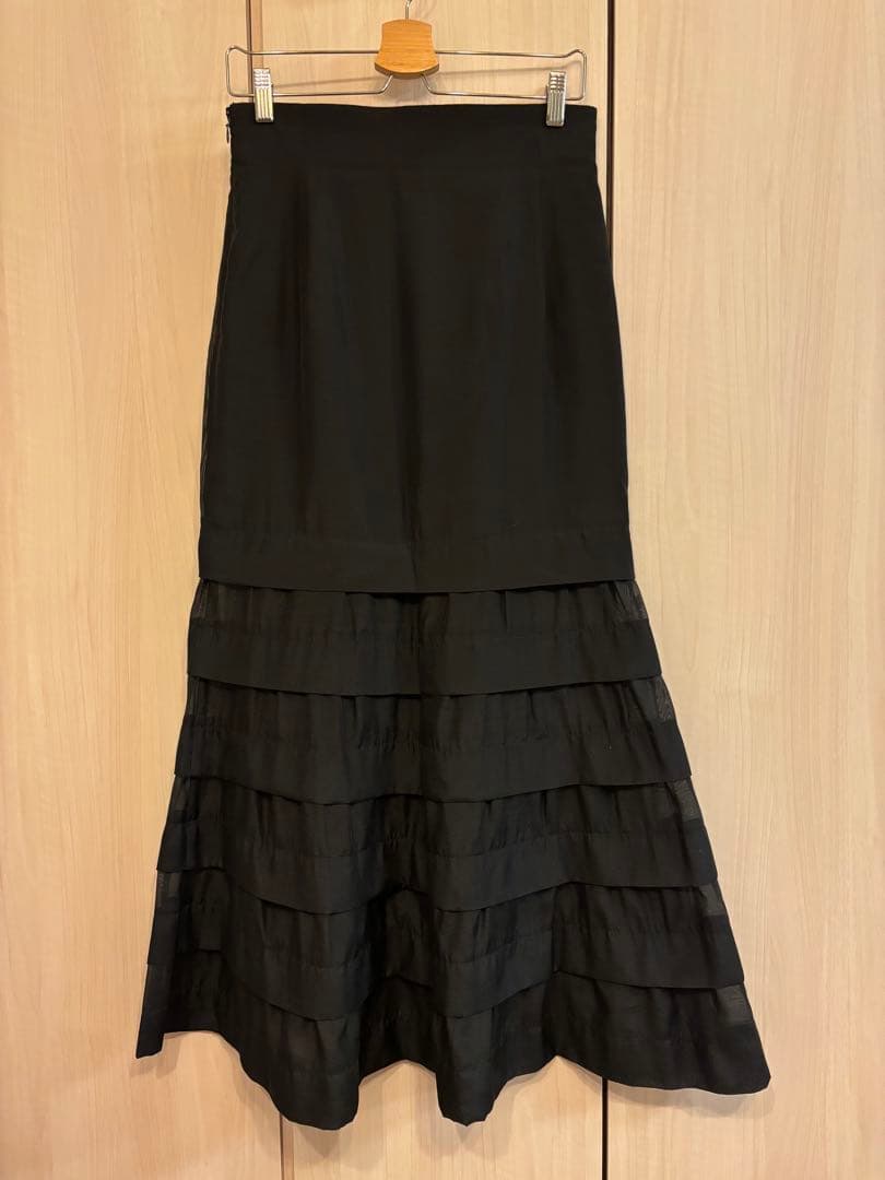 Whim gazette オーガンジーマーメイドスカート