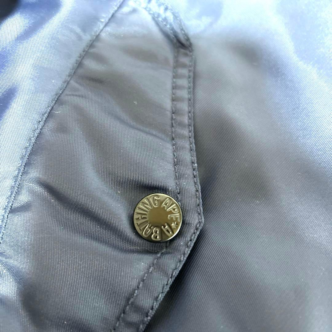 A BATHING APE　シャーク　MA-1 フライト　ジャケット　エイプ
