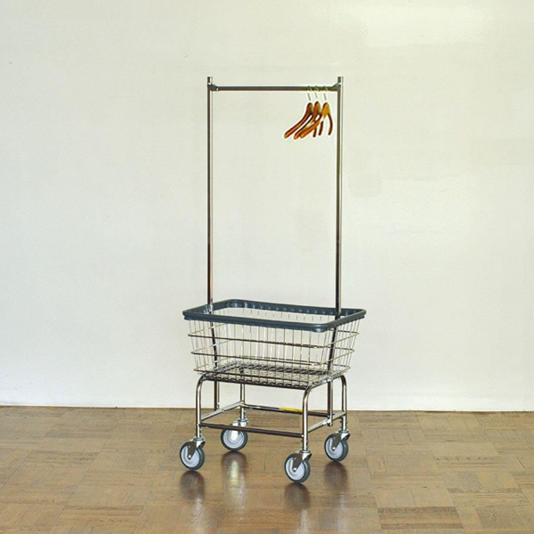 パシフィックファニチャーサービスLAUNDRY CART DOUBLE POLE