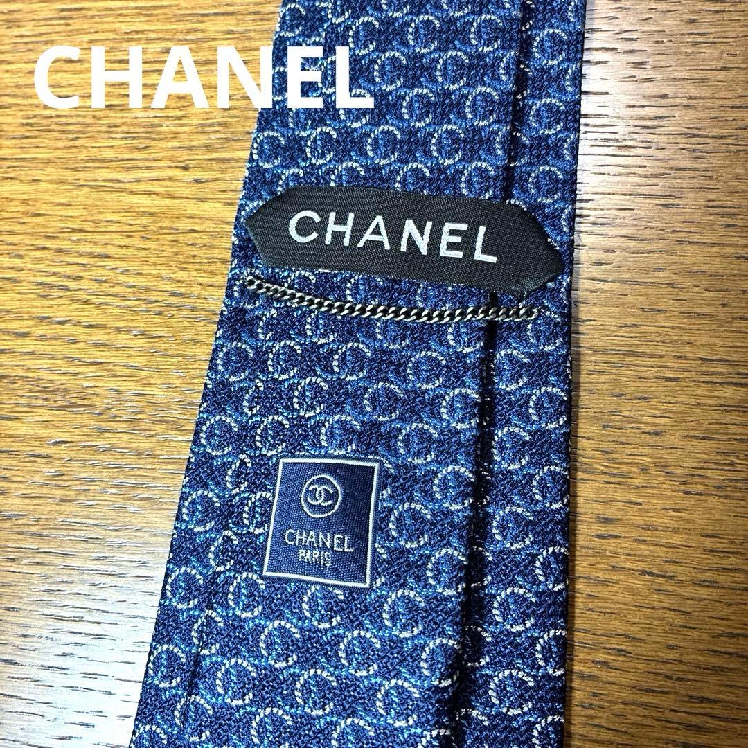 【美品】CHANEL シャネル ネクタイ