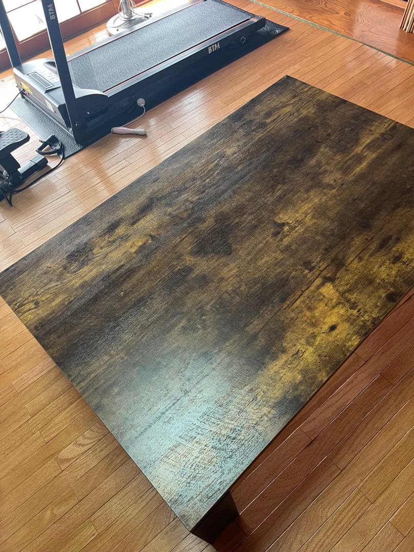 【引取り＆お届件け限定　大阪】ニトリ　リビングこたつヴィンテージ風　男前家具