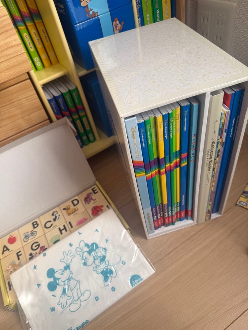 【ai】ディズニー英語システム【未使用品多数　超美品　一部欠品あり】