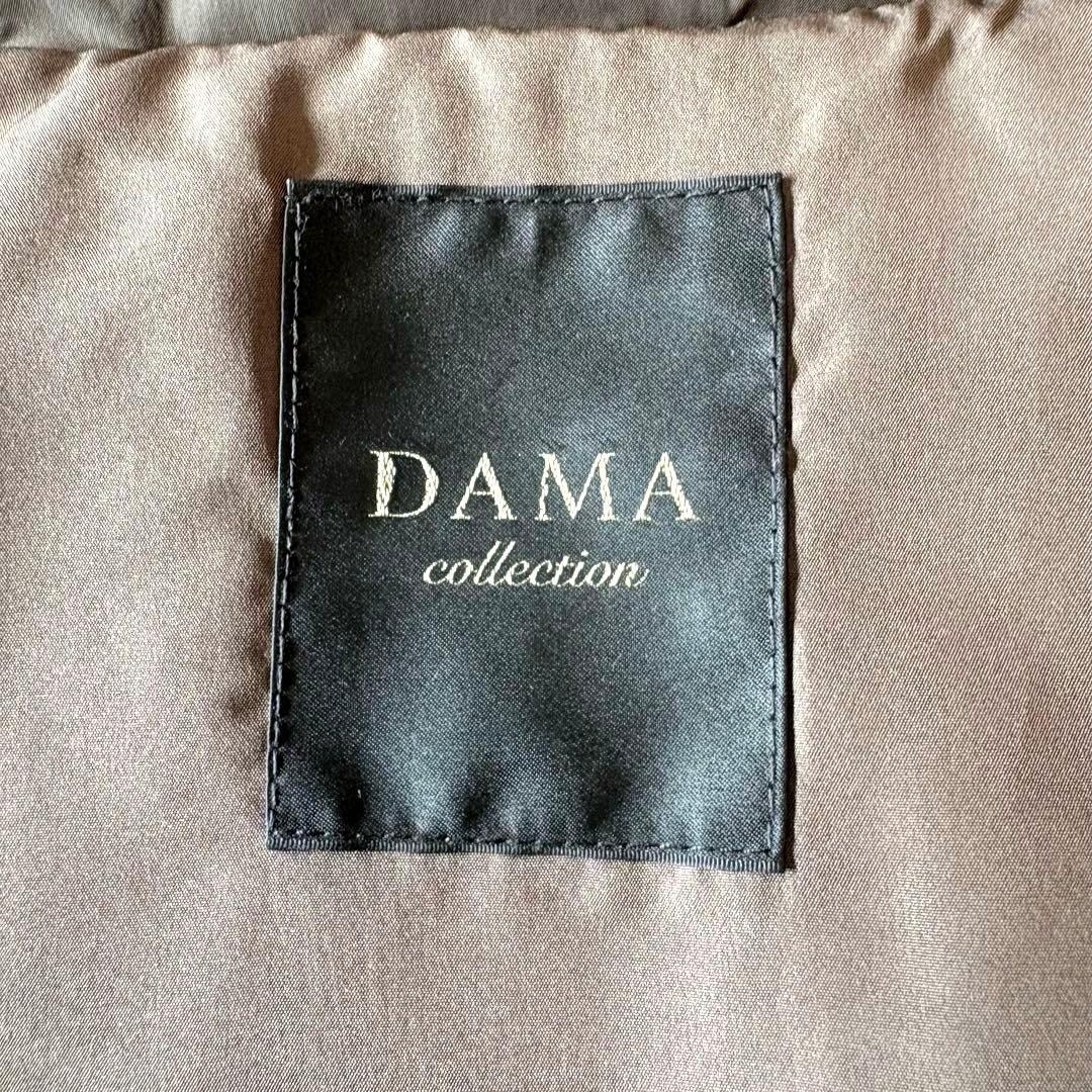 ■ダーマコレクション 【定価2.9】パイピングデザイン中綿キルティングロングジレ