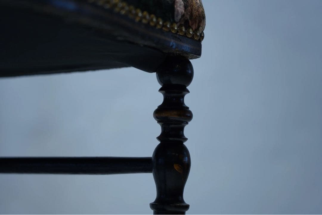 ナポレオンチェア　Napoleon Chair フランスアンティーク　花柄