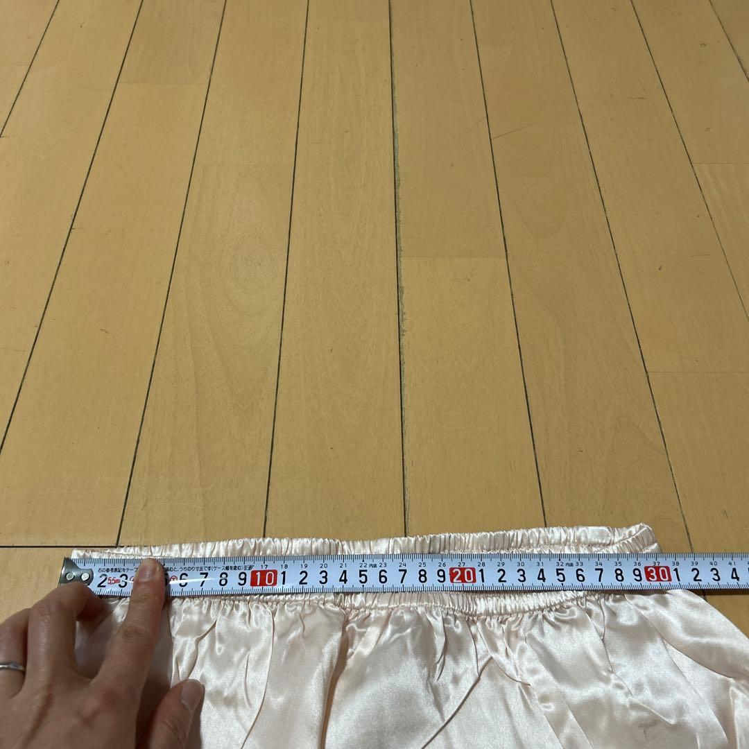 新品未使用ランコムLANCOMEシルク100%ピンクパジャマフリーサイズ