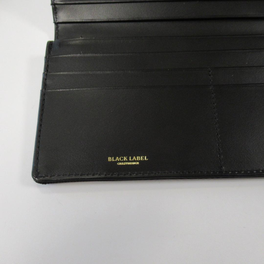 ブラックレーベルクレストブリッジ新品 カルゼシャドーロングウォレット / 長財布