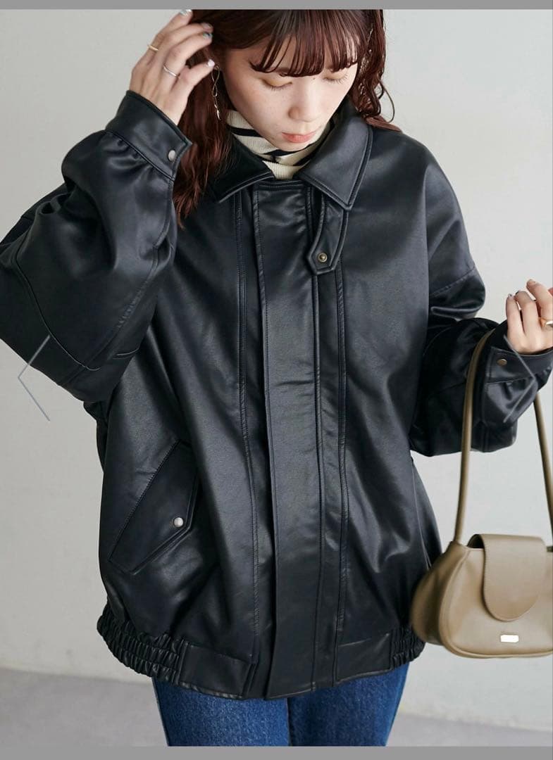 【中古・美品】ヴィンテージPUレザージャケット