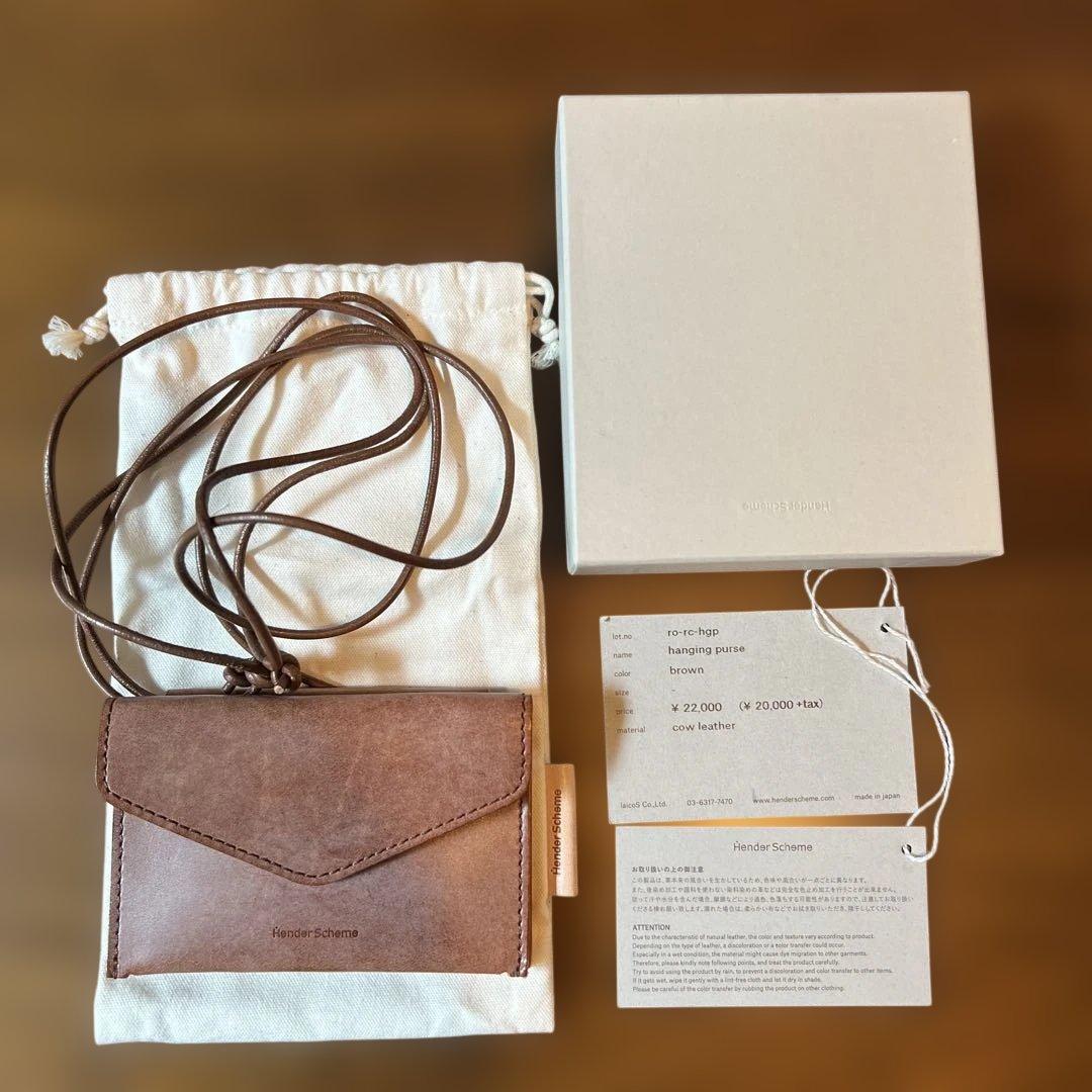 エンダースキーマ Henderscheme財布ハンギングパース