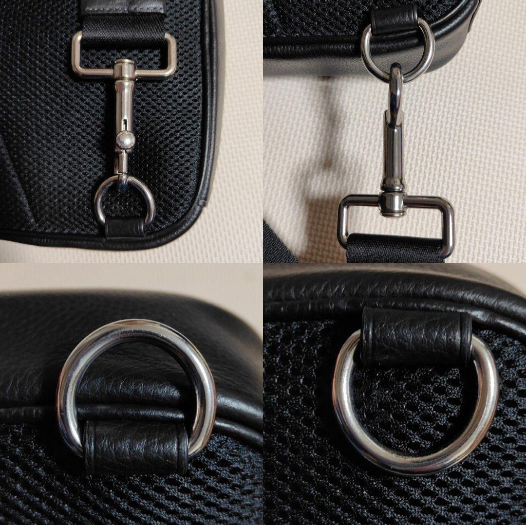 【極美品】COACH コーチ ボディバッグ　イーサンパック　黒　ブラック