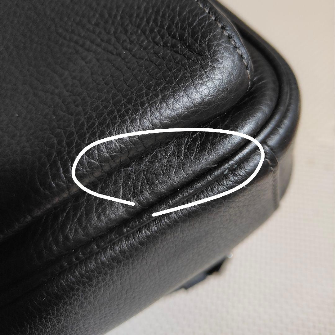 【極美品】COACH コーチ ボディバッグ　イーサンパック　黒　ブラック