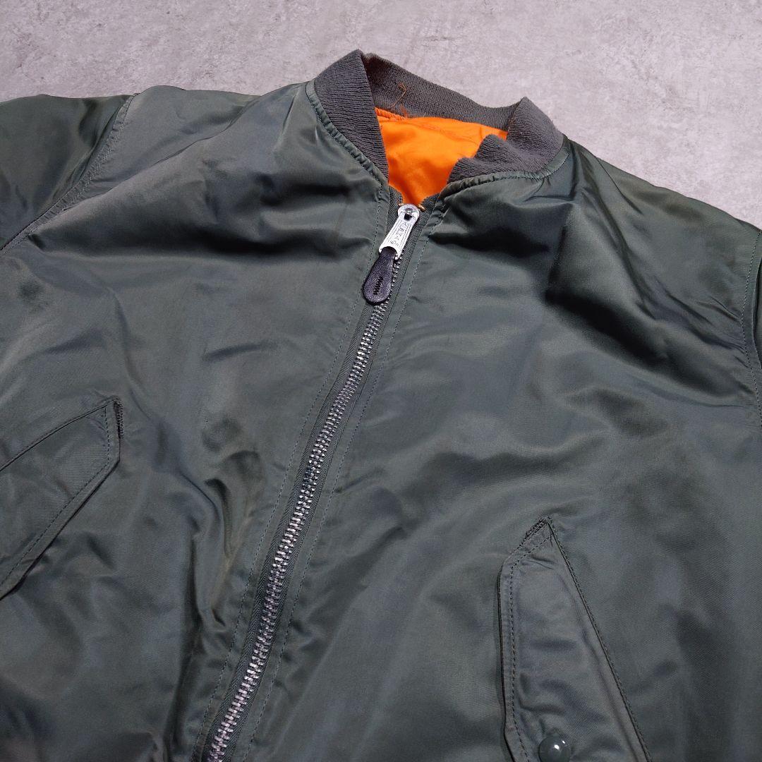 80s 90s ALPHA INDUSTRIES MA-1 USA製 M