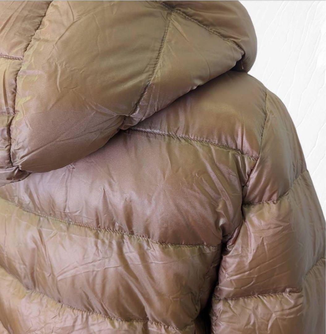 【未使用】Leilian レリアン ダウン ジャケット ブラウン 13号
