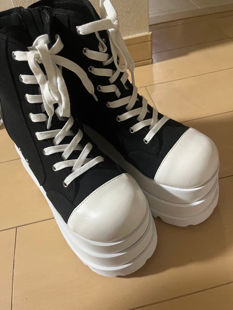 Darich 厚底スニーカー　黒　新品　XL