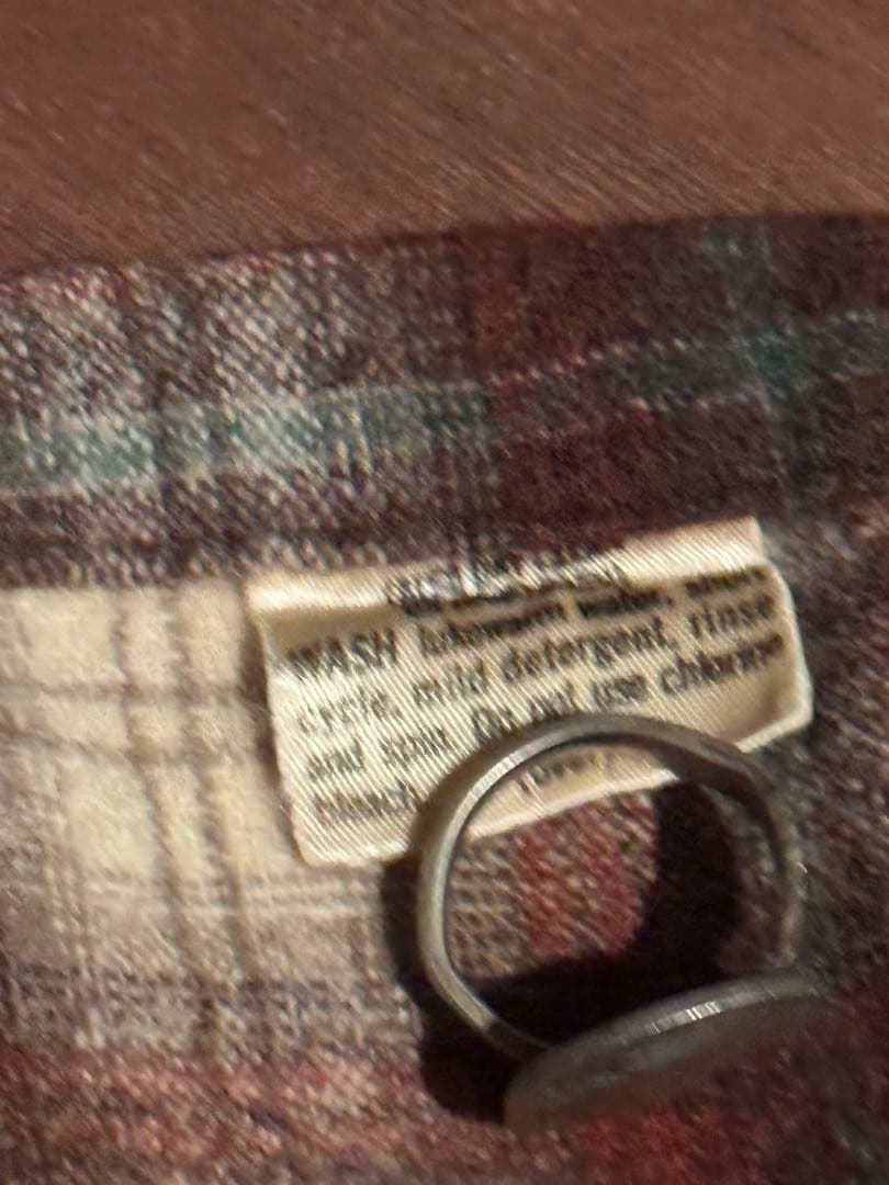 70s pendleton ボードシャツ　オンブレ　ビッグサイズ