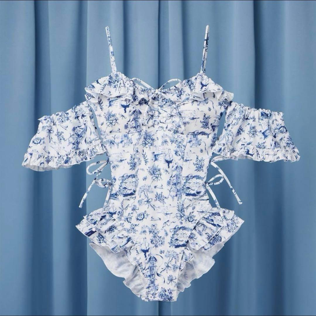 POPPY あさぎーにょTOILE JOUY SWIM LEOTARD 水着