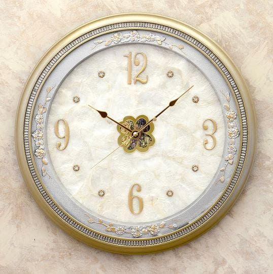 壁掛け時計 ウォールクロック ロシェル シルバー LS-B8599