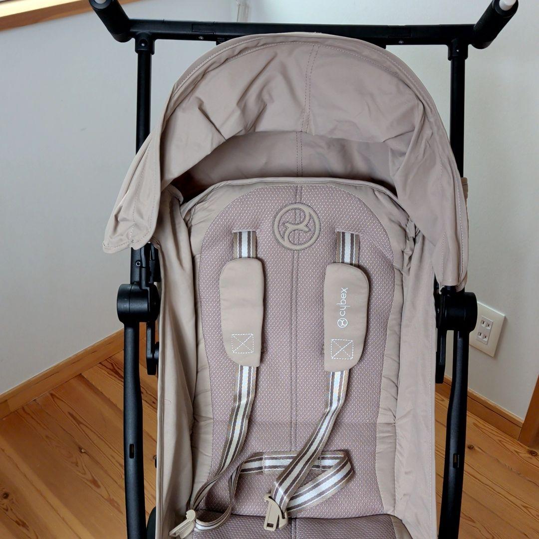 cybex サイベックス リベル 2024 アーモンドベージュ ベビーカーフック