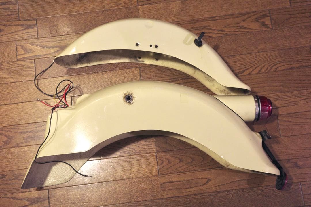 ST250 Sカスタマイズ フェンダー 前後 キジマ製