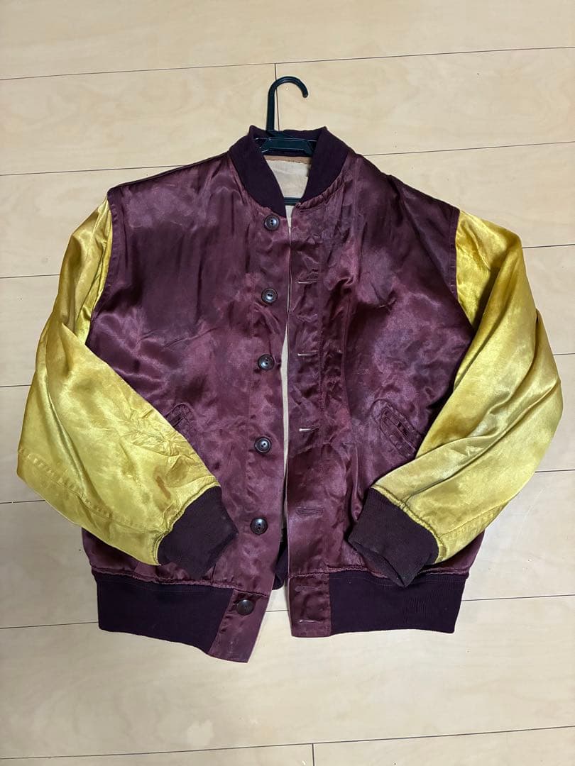 ヴィンテージ アワードジャケット スポジャケ 40'sオハイオ製