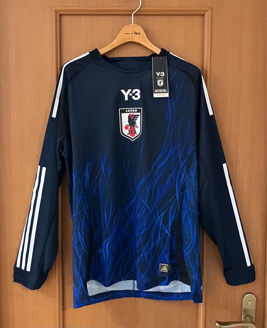 日本代表 ホーム オーセンティック ユニフォーム 2024 Y-3 3XL 長袖