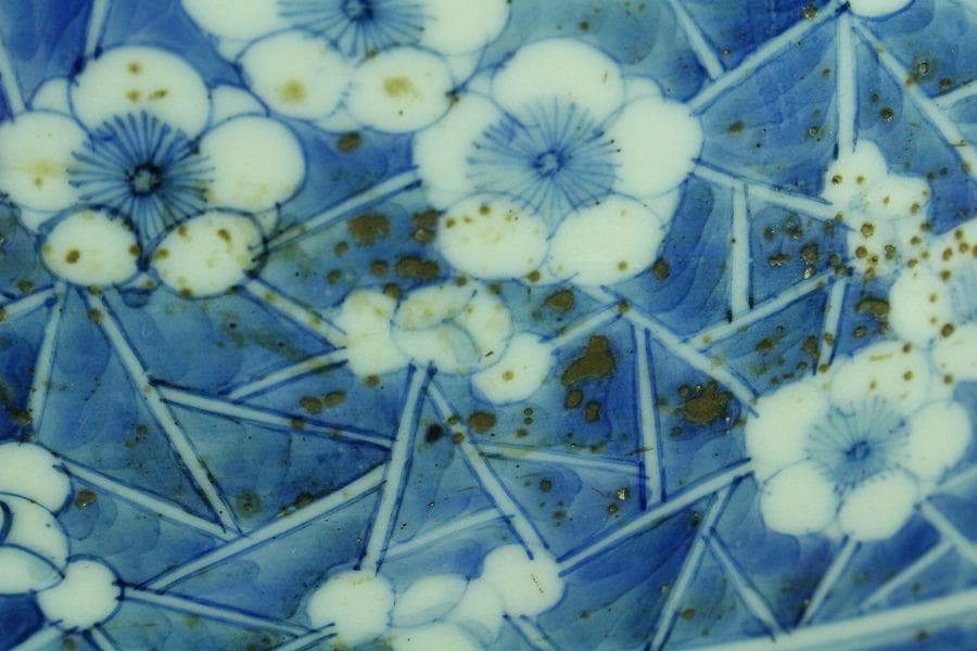 茶道具 茶壺 古 唐物 梅花氷裂紋 壷 32.5cm在銘 瀬戸壷(K-A397)