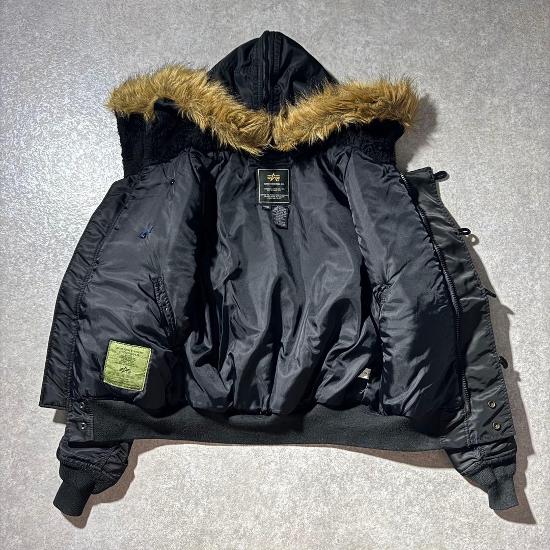 ジャケット・アウター alpha type N-2B flight jacket black