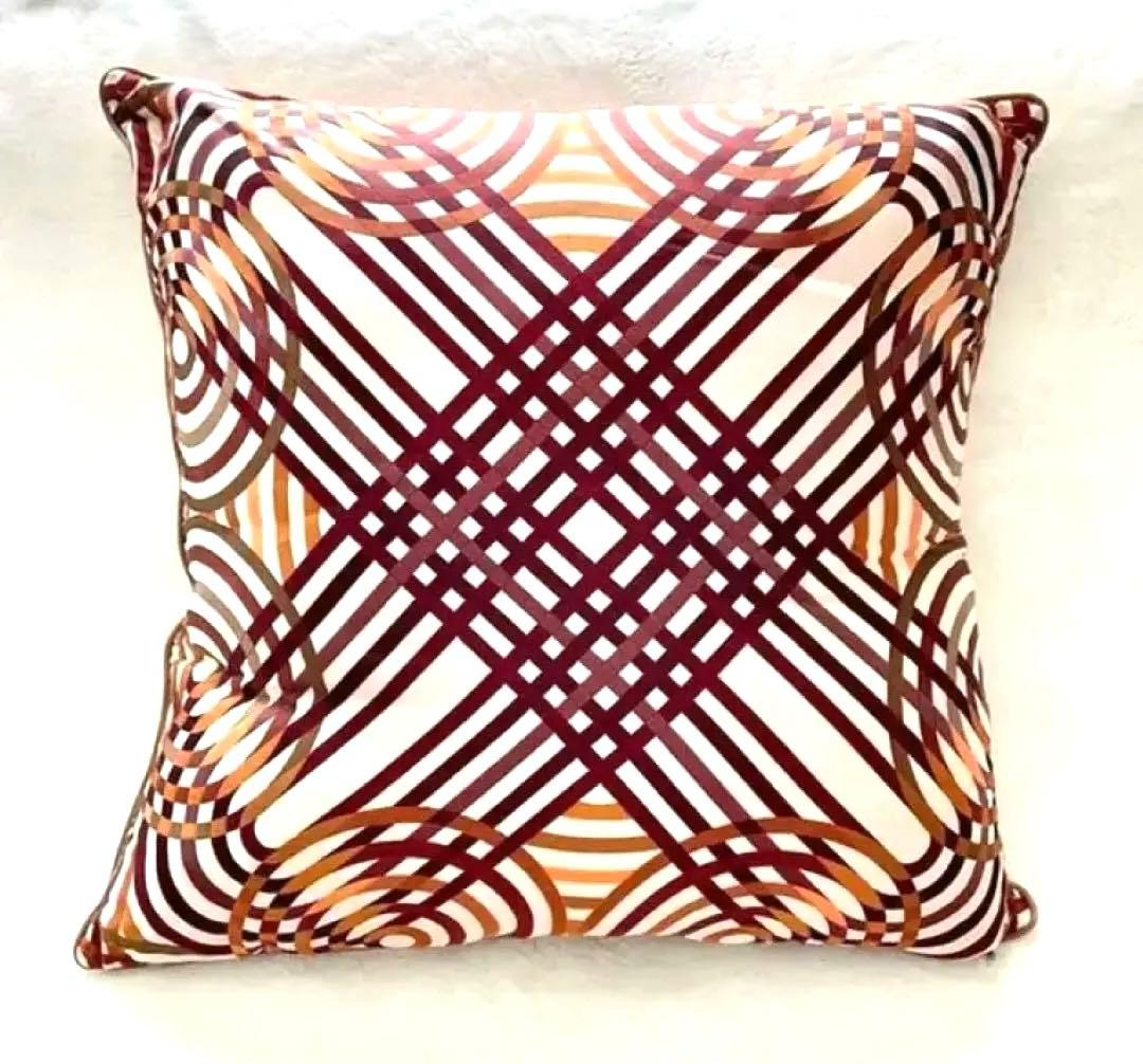 タグ付新品未使用◆HERMES◆定価15万超◆ボリューム クッション◆65cm