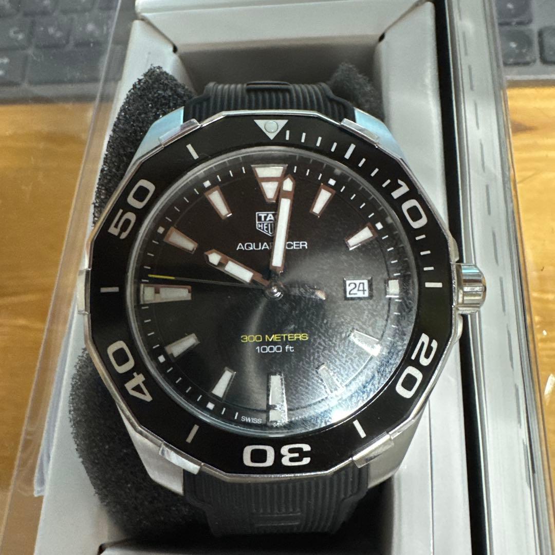 TAG Heuer Aquaracer ラバーベルト 300m防水