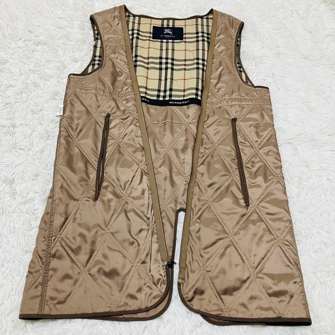 バーバリーロンドン　ステンカラーコート　ベージュ　ライナー　トレンチコート