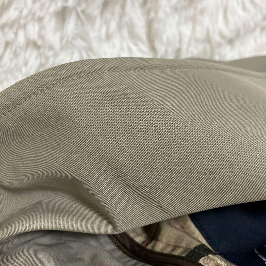 バーバリーロンドン　ステンカラーコート　ベージュ　ライナー　トレンチコート