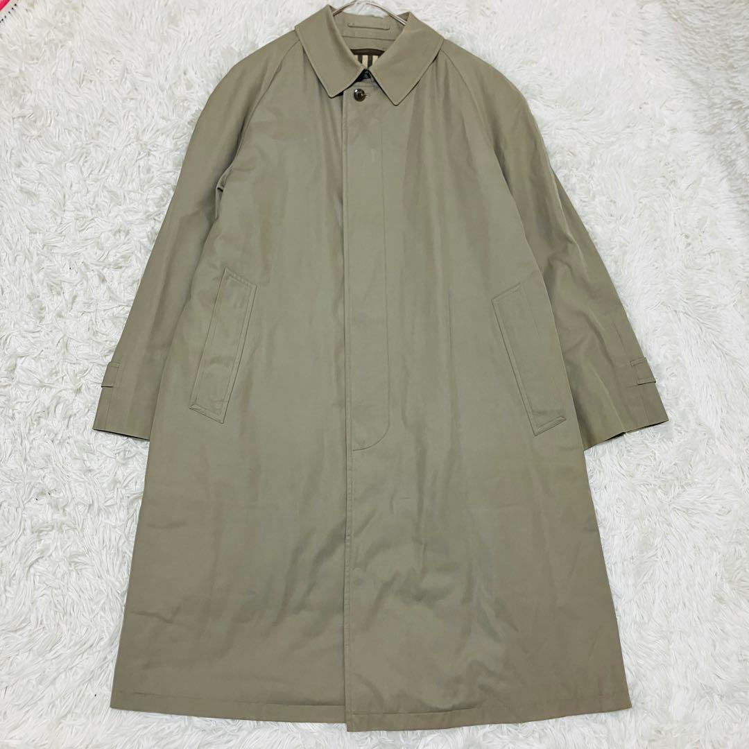 バーバリーロンドン　ステンカラーコート　ベージュ　ライナー　トレンチコート