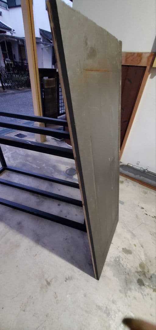 引取限定にて 特注50角パイプ　1500水槽台