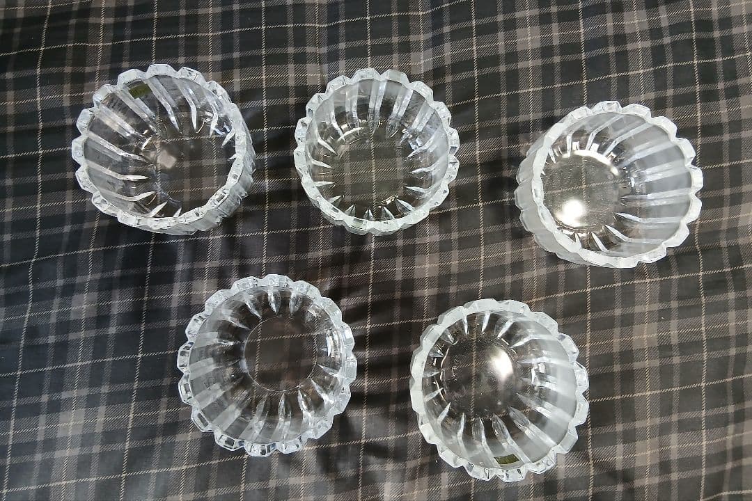HOYA　CRYSTAL/ホヤクリスタル ガラス小鉢 5客セット