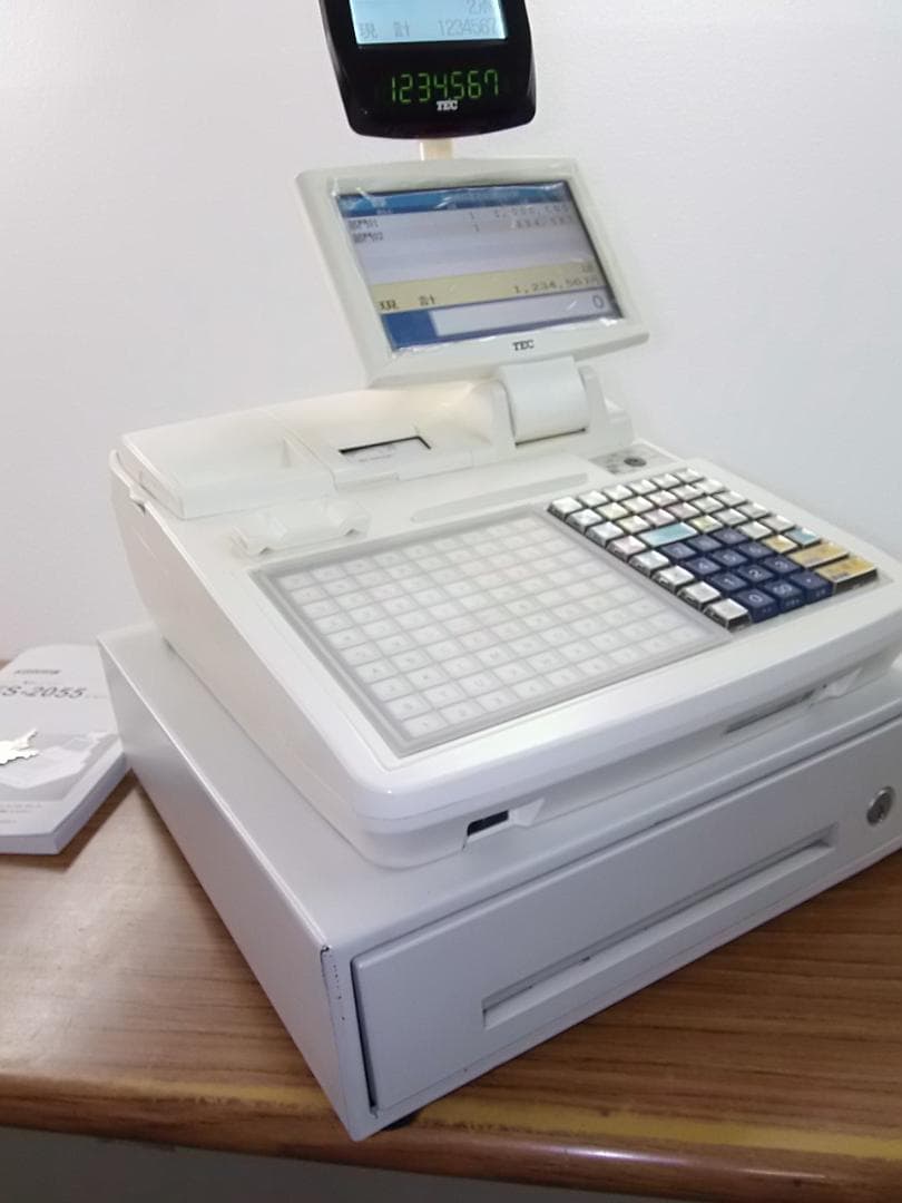 320設定無料東芝テックFS-2055-V2ハイエンドインボイスレジスター