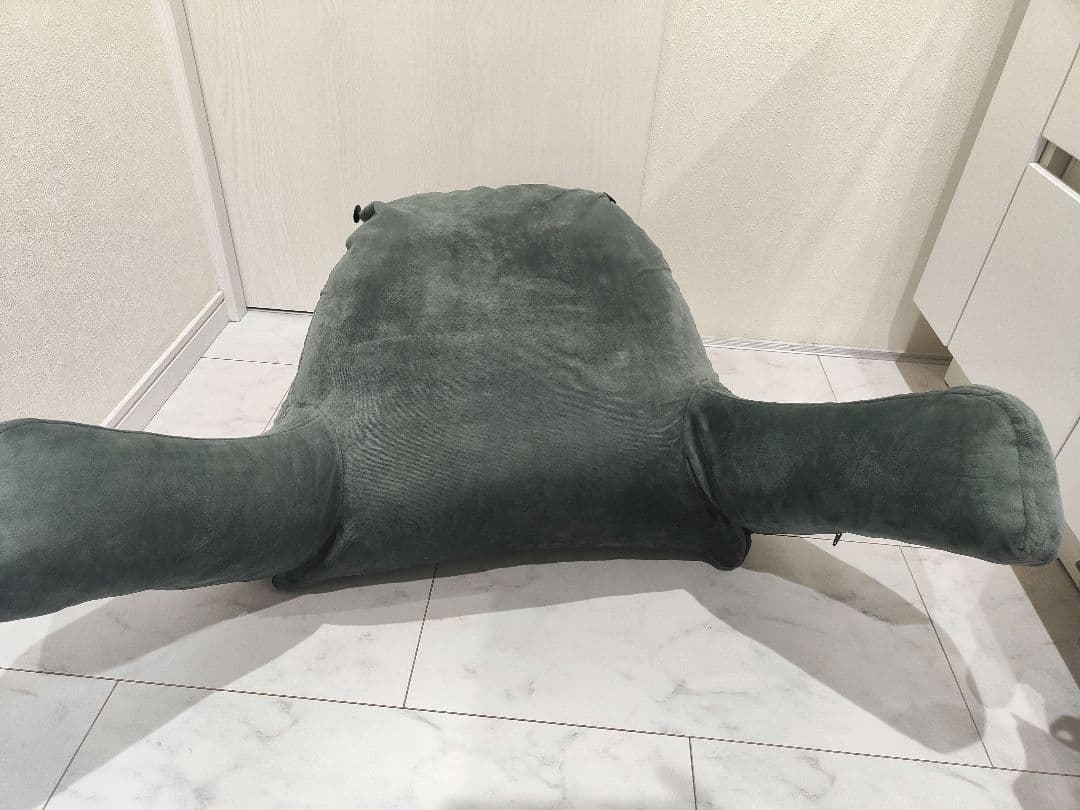 【美品☆】肘付き背もたれクッション フロアクッション