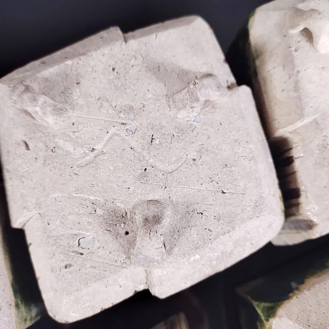 【極稀少】平沢九朗 織部 向付け 骨董 アンティーク 美品 入手困難 レトロ