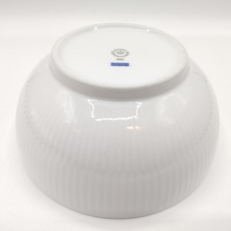 ロイヤルコペンハーゲン ホワイトフルーテッド ボウル 鉢 15.5cm 3個