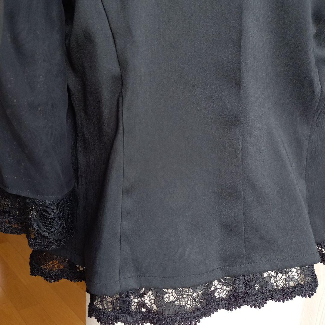 ソワール　レース　ブラウス　9号　新品