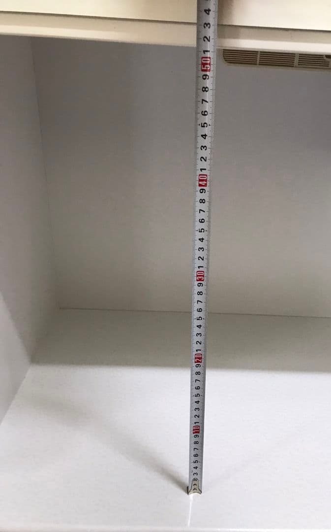 ホワイトレンジボードキッチン収納食器棚