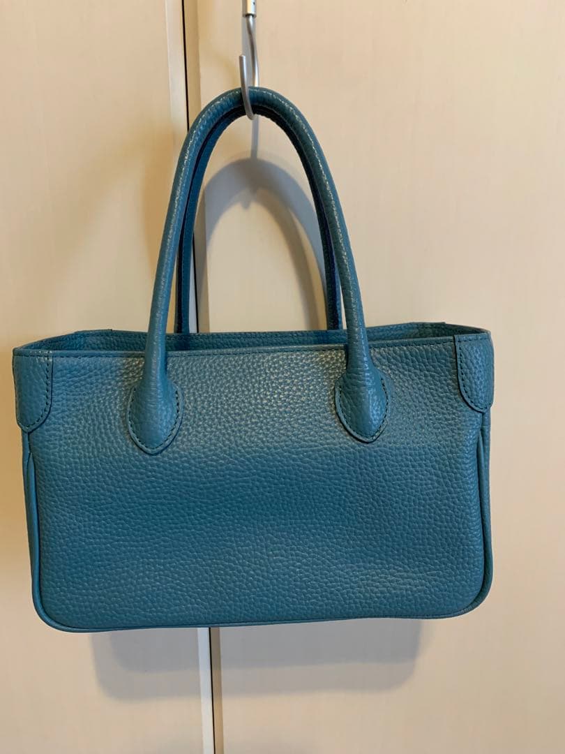 ADMJ ミニトートバッグ　ターコイズブルー