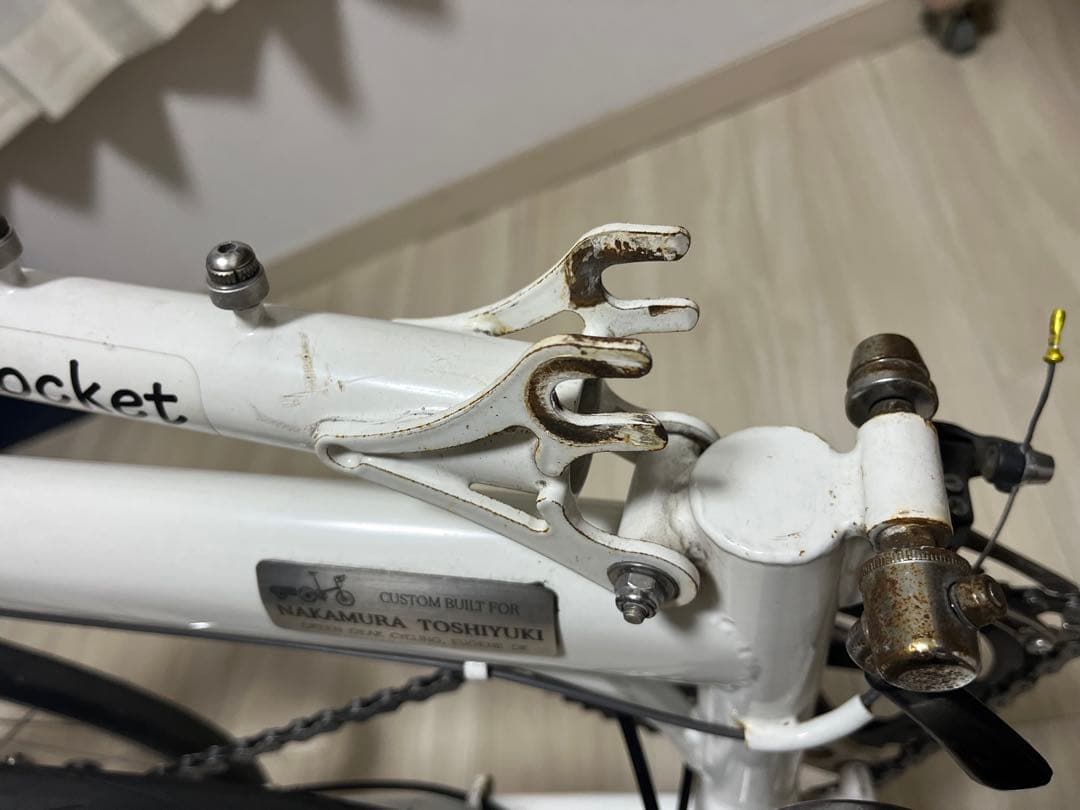 BIKE FRIDAY バイクフライデー　ポケットロケット　ホワイト