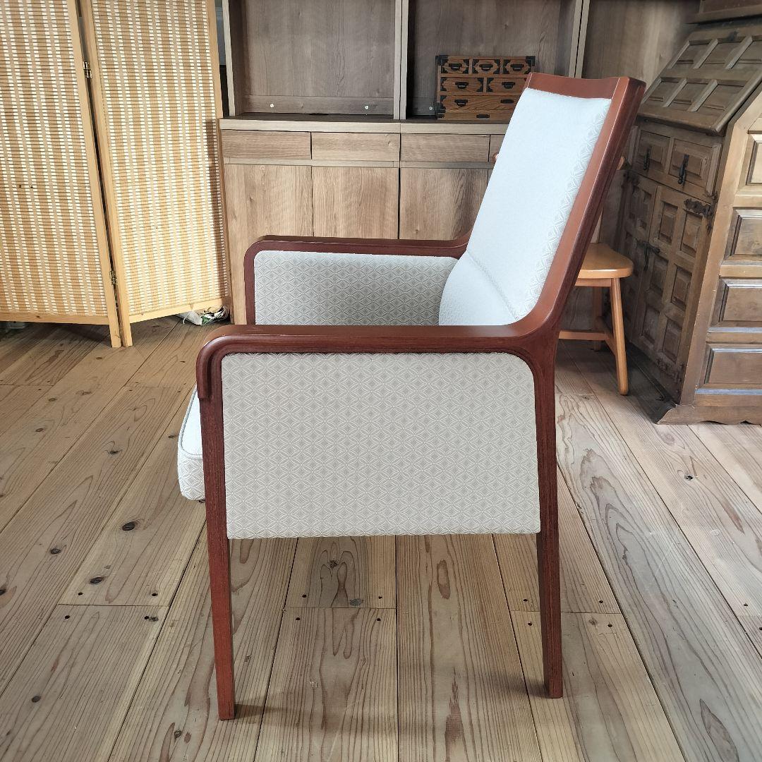 ラウンジチェア　天童木工　T-7154SH　モダン　プライチェア