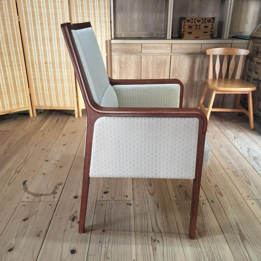 ラウンジチェア　天童木工　T-7154SH　モダン　プライチェア