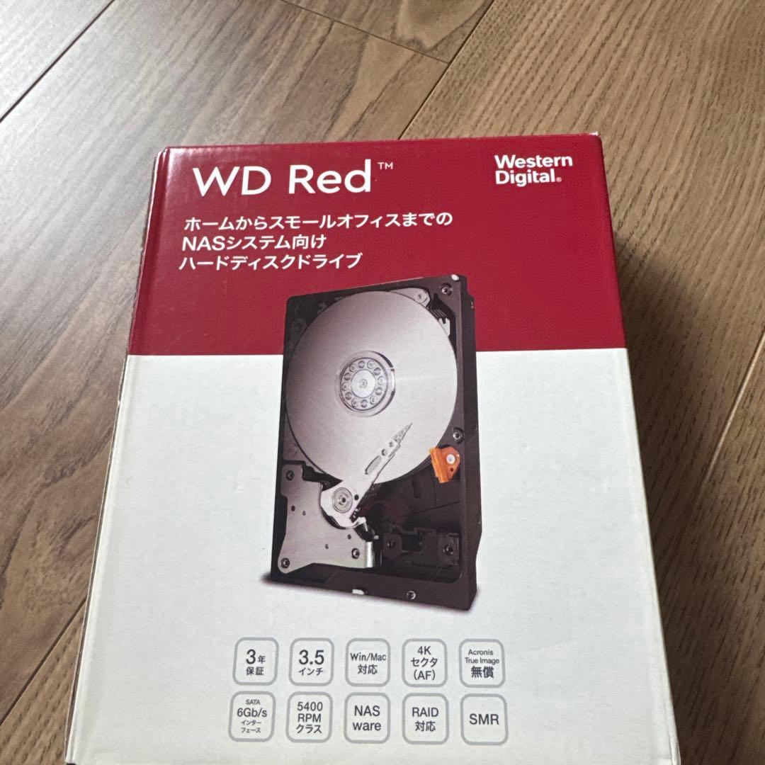 WD Red 2TB 3.5インチ ハードディスクドライブ