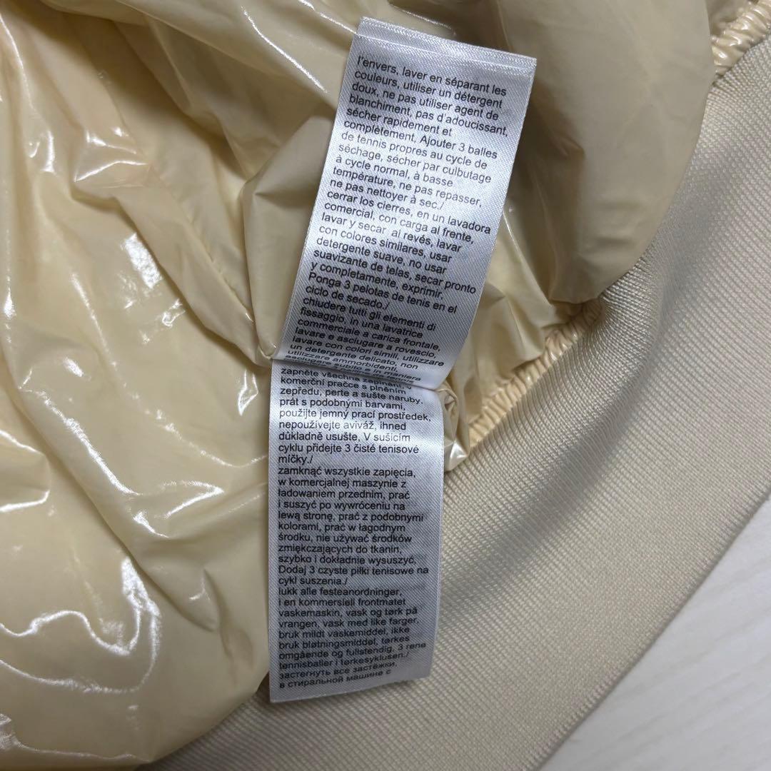 夢*♫様 カルバンクライン ジーンズ ダウンジャケット S 白 ホワイト クリー