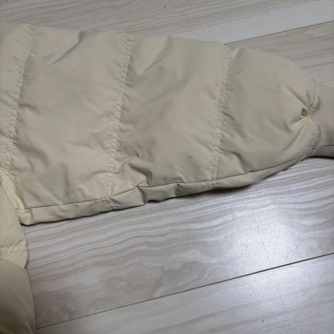 夢*♫様 カルバンクライン ジーンズ ダウンジャケット S 白 ホワイト クリー