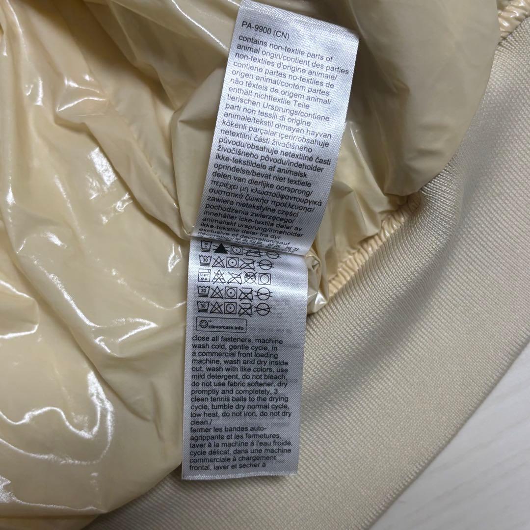 夢*♫様 カルバンクライン ジーンズ ダウンジャケット S 白 ホワイト クリー