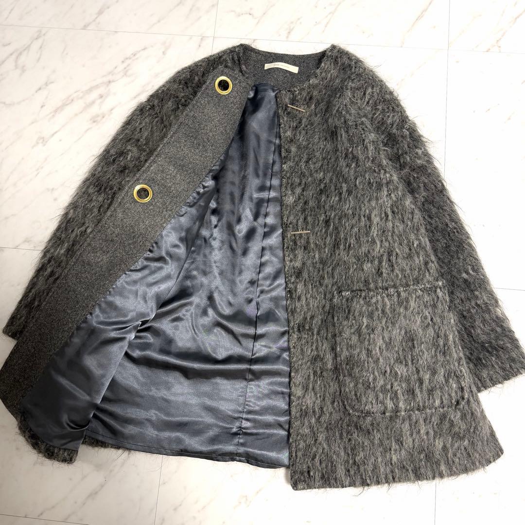 【極美品】Jena espace merveilleux シャギーコート ウール